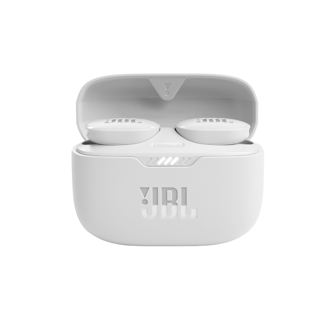 JBL Tune 130NC TWS - White - True wireless Noise Cancelling earbuds - Detailshot 1 image number null